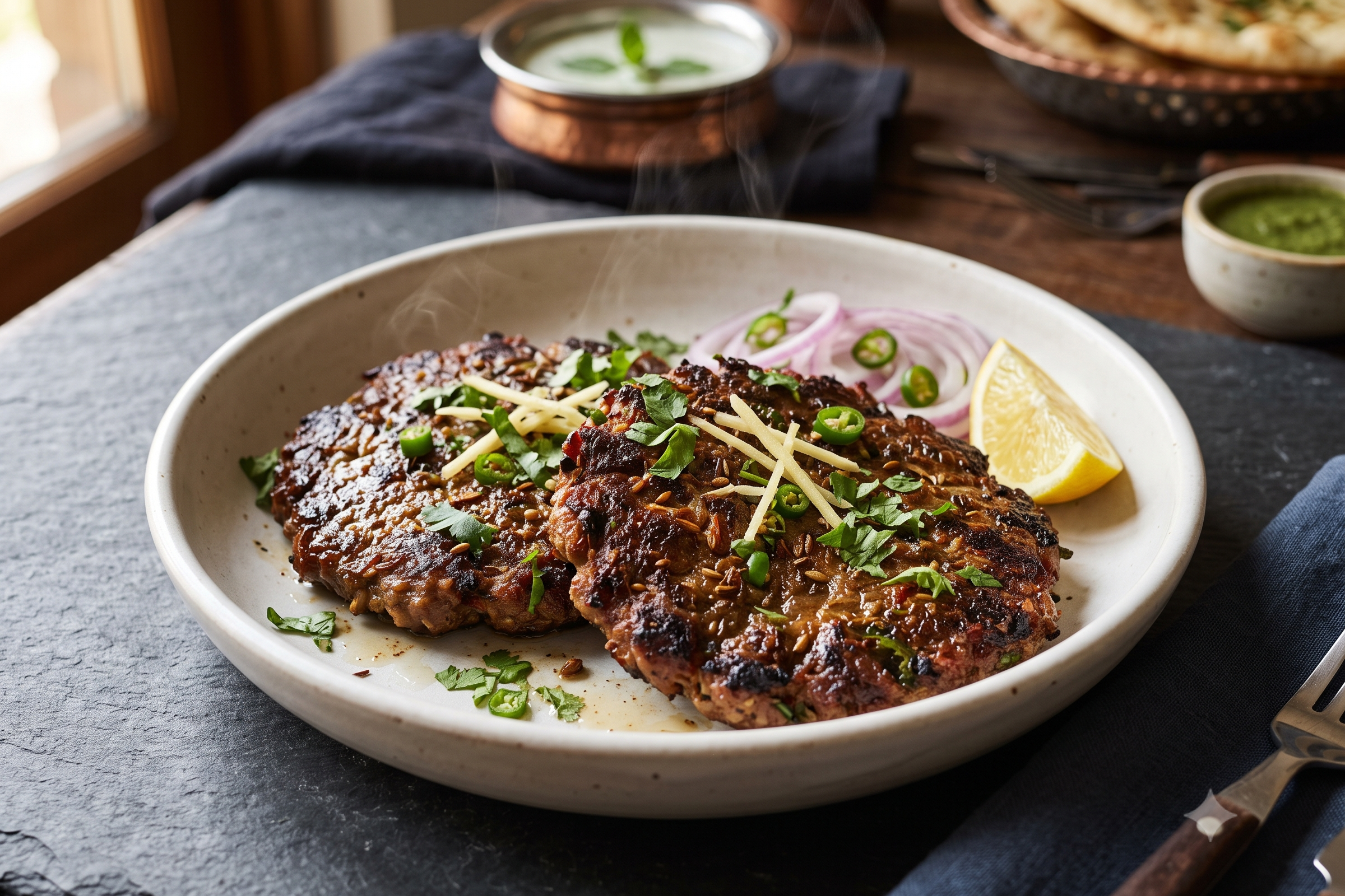 Peshawari Chapli Kabab